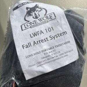 Lone Wolf Portable Treestands - LWFA 101 - Fall Arrest System - New / Sealed